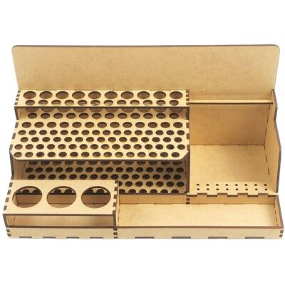 Inny producent Duży Organizer Modelarski na Pędzle, Narzędzia i Chemię, HDF, HobbyHold, Made in Poland Inny producent Duży Organizer Modelarski na Pędzle, Narzędzia i Chemię, HDF, HobbyHold, Made in Poland