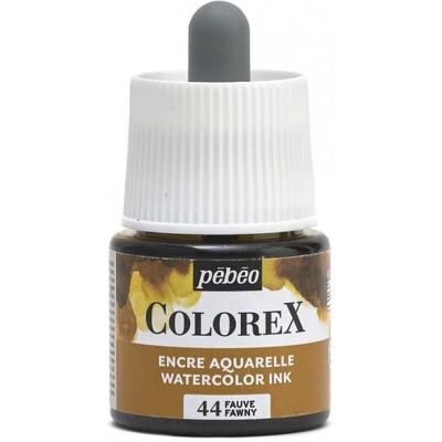 PEBEO Encre Aquarelle Colorex - Wiele dostępnych kolorów - 45 ml Fauve PEBEO Encre Aquarelle Colorex - Wiele dostępnych kolorów - 45 ml Fauve