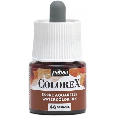 Encre Aquarelle - PEBEO - Colorex - 45 ml - Kolor Sanguine - Mieszany Encre Aquarelle - PEBEO - Colorex - 45 ml - Kolor Sanguine - Mieszany