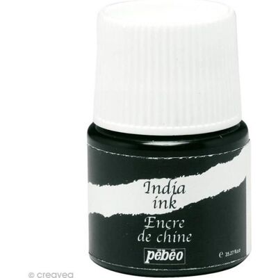 Encre de Chine Noir 20 ml - PEBEO - Kaligrafia precyzyjna Encre de Chine Noir 20 ml - PEBEO - Kaligrafia precyzyjna