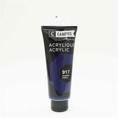Farba akrylowa fioletowa Campus - 100ml - Materiały artystyczne Farba akrylowa fioletowa Campus - 100ml - Materiały artystyczne