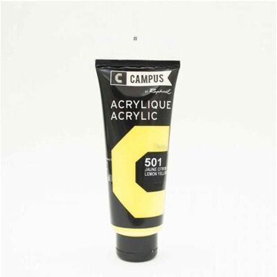 Farba akrylowa żółta cytrynowa - Odporna na światło, 100ml Farba akrylowa żółta cytrynowa - Odporna na światło, 100ml