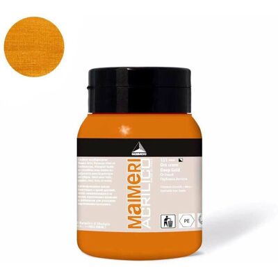 Inny producent Farba akrylowa Deep gold 151 500ml Maimeri Acrilico Inny producent Farba akrylowa Deep gold 151 500ml Maimeri Acrilico