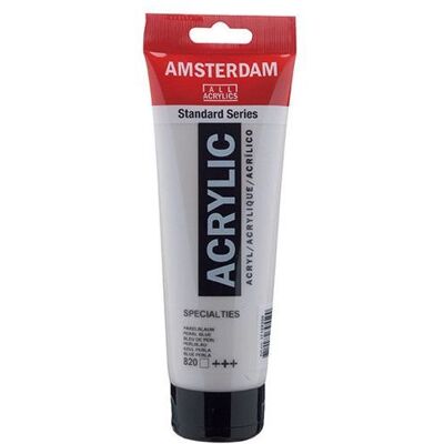 Farba akrylowa w tubie - Niebieski perłowy - 820 - Amsterdam - 250ml Farba akrylowa w tubie - Niebieski perłowy - 820 - Amsterdam - 250ml