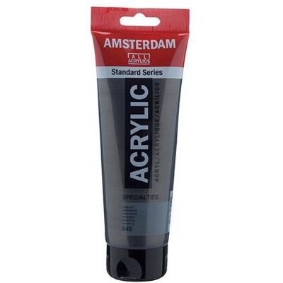 Farba akrylowa w tubie - Szary grafit - 840 - Amsterdam - 250ml Farba akrylowa w tubie - Szary grafit - 840 - Amsterdam - 250ml