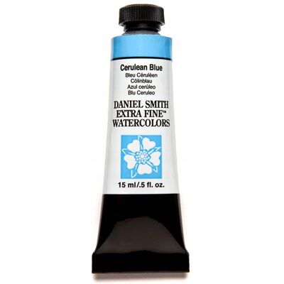 inna (Inny) Farba akwarelowa DANIEL SMITH EXTRA FINE Cerulean Blue 15ml inna (Inny) Farba akwarelowa DANIEL SMITH EXTRA FINE Cerulean Blue 15ml