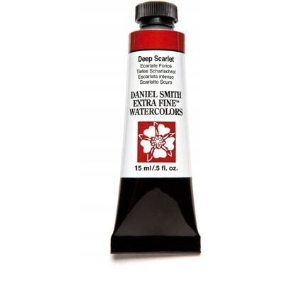 inna (Inny) FARBA AKWARELOWA DANIEL SMITH EXTRA FINE Deep Scarlet 15ml inna (Inny) FARBA AKWARELOWA DANIEL SMITH EXTRA FINE Deep Scarlet 15ml