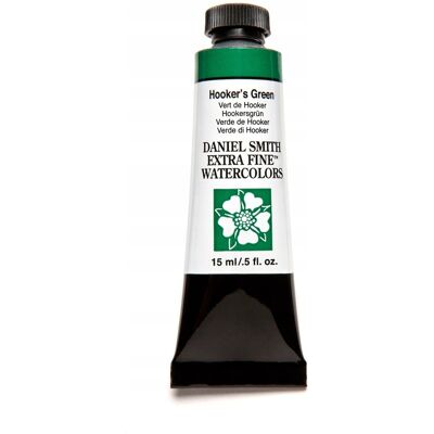 inna (Inny) Farba akwarelowa DANIEL SMITH EXTRA FINE Hooker's Green 15ml inna (Inny) Farba akwarelowa DANIEL SMITH EXTRA FINE Hooker's Green 15ml