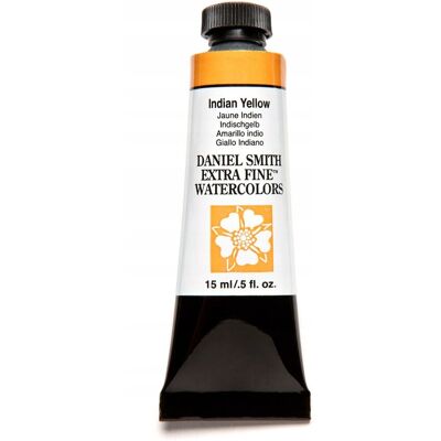 Daniel Smith - I 2 N T - Żółć indyjska - 15 ml - Farba akwarelowa Daniel Smith - I 2 N T - Żółć indyjska - 15 ml - Farba akwarelowa
