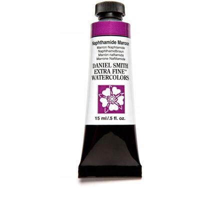 inna (Inny) Farba akwarelowa DANIEL SMITH EXTRA FINE Naphthamide Maroon 15ml inna (Inny) Farba akwarelowa DANIEL SMITH EXTRA FINE Naphthamide Maroon 15ml