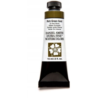 inna (Inny) Farba akwarelowa DANIEL SMITH EXTRA FINE Rich Green Gold 15ml inna (Inny) Farba akwarelowa DANIEL SMITH EXTRA FINE Rich Green Gold 15ml