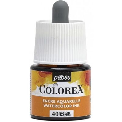 Farba akwarelowa - PEBEO - Colorex - 45 ml - Kolor Szafran - Unisex Farba akwarelowa - PEBEO - Colorex - 45 ml - Kolor Szafran - Unisex