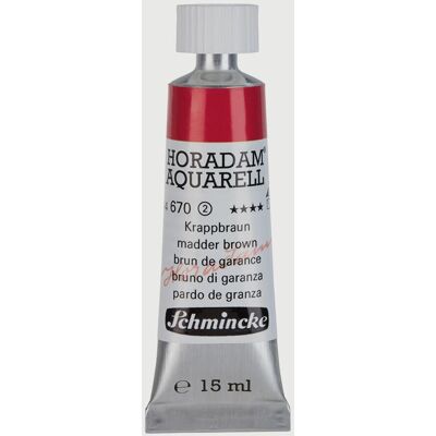 inna (Inny) Farba akwarelowa Schmincke Horadam madder brown 15 ml. 670 inna (Inny) Farba akwarelowa Schmincke Horadam madder brown 15 ml. 670