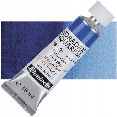 inna (Inny) Farba akwarelowa Schmincke Horadam Paris blue 15 ml. 491 inna (Inny) Farba akwarelowa Schmincke Horadam Paris blue 15 ml. 491