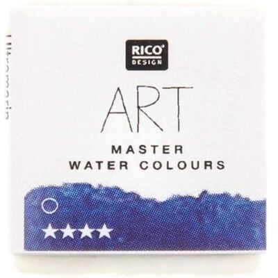 Farba akwarelowa Rico Design Ultramarine Niebieski - 1/2 szklanki Farba akwarelowa Rico Design Ultramarine Niebieski - 1/2 szklanki