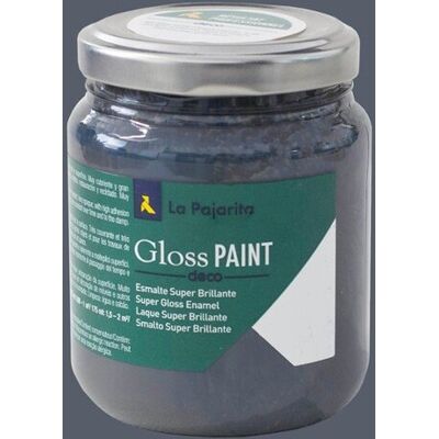 La Pajarita Farba Błyszcząca, Ciemne Żelazo, 175 Ml La Pajarita Farba Błyszcząca, Ciemne Żelazo, 175 Ml