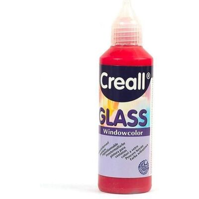 Farba do okien Creall Glass 80 ml - bordowy Farba do okien Creall Glass 80 ml - bordowy