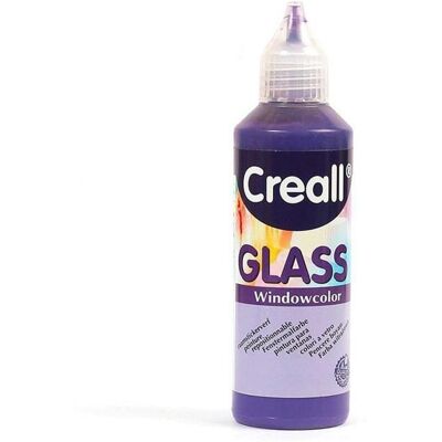 Farba do okien Creall Glass 80 ml - ciemny fiolet Farba do okien Creall Glass 80 ml - ciemny fiolet