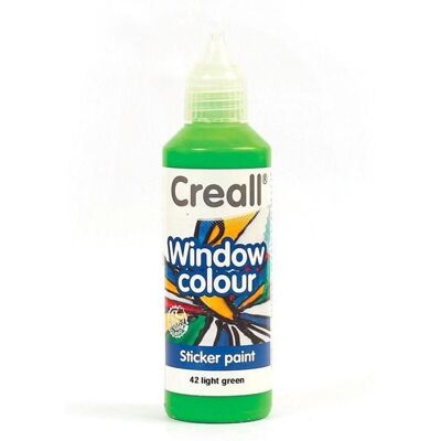 Farba do okien Creall Glass 80 ml - jasna zieleń Farba do okien Creall Glass 80 ml - jasna zieleń