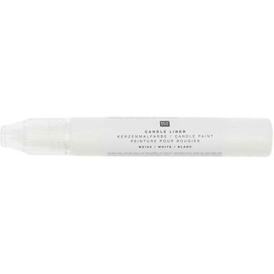 Rico Design Farba do świec 30 ml Biały Rico Design Farba do świec 30 ml Biały