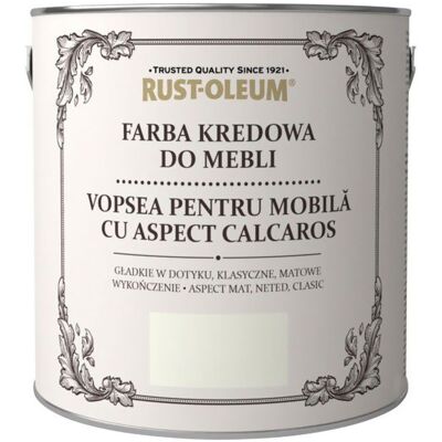 Inny producent Farba kredowa do mebli Rust-Oleum matowa 2,5l chłodna stal Inny producent Farba kredowa do mebli Rust-Oleum matowa 2,5l chłodna stal