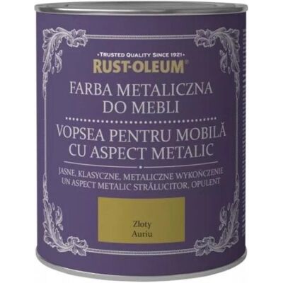 Inny producent Farba kredowa do mebli Rust-Oleum metaliczna 750ml złoty Inny producent Farba kredowa do mebli Rust-Oleum metaliczna 750ml złoty