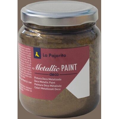 La Pajarita Farba metaliczna, 175 ml, brąz La Pajarita Farba metaliczna, 175 ml, brąz