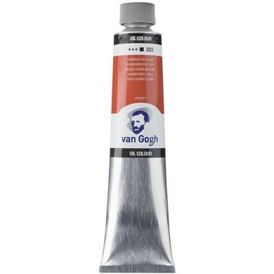 Farba Olejna 200Ml Cadmium Red Lt303 Van Gogh Talens Farba Olejna 200Ml Cadmium Red Lt303 Van Gogh Talens