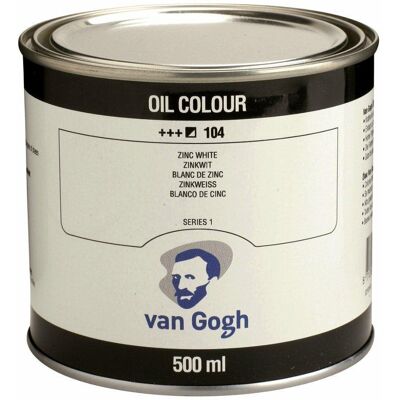 Farba Olejna 500Ml 104 Zinc White Van Gogh Talens Farba Olejna 500Ml 104 Zinc White Van Gogh Talens