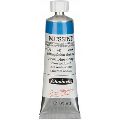 inna (Inny) Farba olejna Schmincke Mussini royal blue deep zamiennik 35 ml. 486 inna (Inny) Farba olejna Schmincke Mussini royal blue deep zamiennik 35 ml. 486