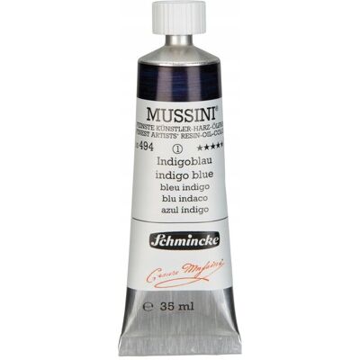 inna (Inny) Farba olejna Schmincke Mussini zamiennik indygo niebieski 35 ml. 494 inna (Inny) Farba olejna Schmincke Mussini zamiennik indygo niebieski 35 ml. 494