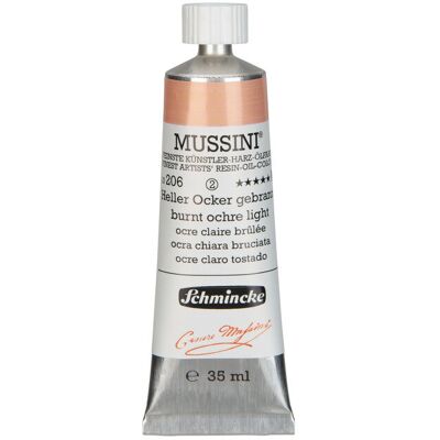 Schmincke Mussini ML35 Series 2 206-Ocra Claire Brûlé - Kolor olejny Schmincke Mussini ML35 Series 2 206-Ocra Claire Brûlé - Kolor olejny
