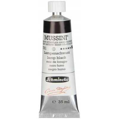 Schmincke - Mussini ML35 - 781 - Nero Fumé - Farba olejna Schmincke - Mussini ML35 - 781 - Nero Fumé - Farba olejna