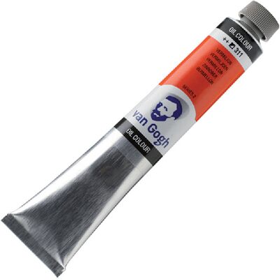 Talens Farba olejna, Van Gogh, 311 Vermilion, 60 ml Talens Farba olejna, Van Gogh, 311 Vermilion, 60 ml
