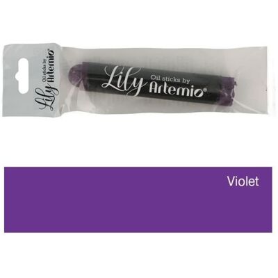 Inny producent Farba olejna w sztyfcie z lilią - fioletowa Inny producent Farba olejna w sztyfcie z lilią - fioletowa