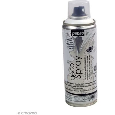 PEBEO Farba - Pébéo - DecoSpray - Biały - 200 ml - do tworzenia rękodzieła PEBEO Farba - Pébéo - DecoSpray - Biały - 200 ml - do tworzenia rękodzieła