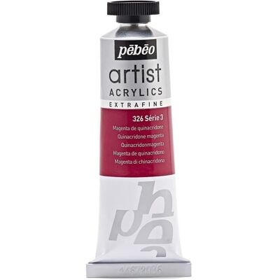 'Farba - PEBEO - MAGENTA Kwinakrydonowa - 37 ml - Extra fine - Błyszcząca' 'Farba - PEBEO - MAGENTA Kwinakrydonowa - 37 ml - Extra fine - Błyszcząca'