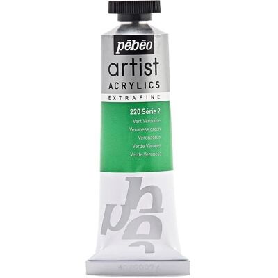 Farba - PEBEO - ZIELONY WERONESE - 37 ml - Extra fine - Błyszczący Farba - PEBEO - ZIELONY WERONESE - 37 ml - Extra fine - Błyszczący