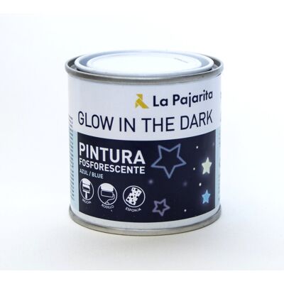 La Pajarita Farba Świecąca W Ciemności 250 Ml Blue La Pajarita Farba Świecąca W Ciemności 250 Ml Blue