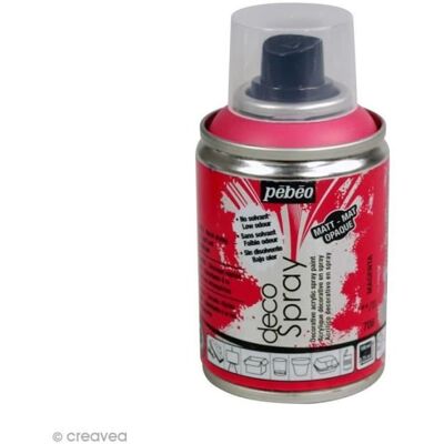 PEBEO Farba w sprayu DecoSpray 100 ml - Magenta - Farba do kreatywnych zajęć ręcznych PEBEO Farba w sprayu DecoSpray 100 ml - Magenta - Farba do kreatywnych zajęć ręcznych