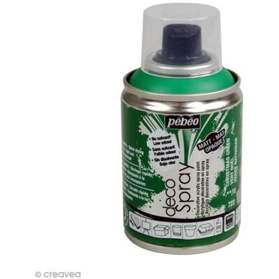 PEBEO Farba w sprayu DecoSpray 100 ml - Pébéo - Zielony Świąteczny - Farba do rękodzieła PEBEO Farba w sprayu DecoSpray 100 ml - Pébéo - Zielony Świąteczny - Farba do rękodzieła