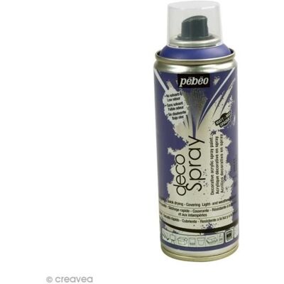 PEBEO Farba w sprayu DecoSpray 200 ml - Pébéo - Fioletowa - Farba do twórczości rękodzielniczej PEBEO Farba w sprayu DecoSpray 200 ml - Pébéo - Fioletowa - Farba do twórczości rękodzielniczej