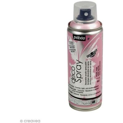PEBEO Farba w sprayu - Pébéo - DecoSpray - Różowy perłowy - 200 ml PEBEO Farba w sprayu - Pébéo - DecoSpray - Różowy perłowy - 200 ml