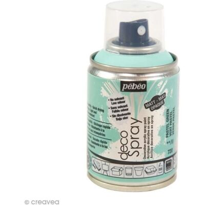 PEBEO Farba w sprayu - Pébéo - DecoSpray - Zielony pastelowy - 100 ml PEBEO Farba w sprayu - Pébéo - DecoSpray - Zielony pastelowy - 100 ml