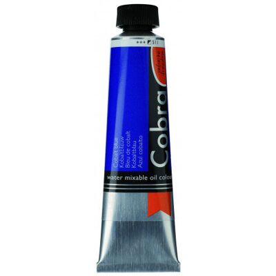 Talens Farba wodno-olejna, 40 ml, Niebieska kobaltowa Talens Farba wodno-olejna, 40 ml, Niebieska kobaltowa