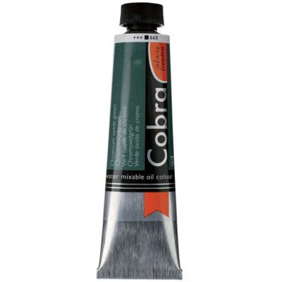 Talens Farba wodno-olejna, 40 ml, Zielona chromowana, oksydowa Talens Farba wodno-olejna, 40 ml, Zielona chromowana, oksydowa