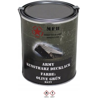 MFH - Max Fuchs Farba Wojskowa Zielona Oliwkowa Matowa 1 Litr MFH - Max Fuchs Farba Wojskowa Zielona Oliwkowa Matowa 1 Litr