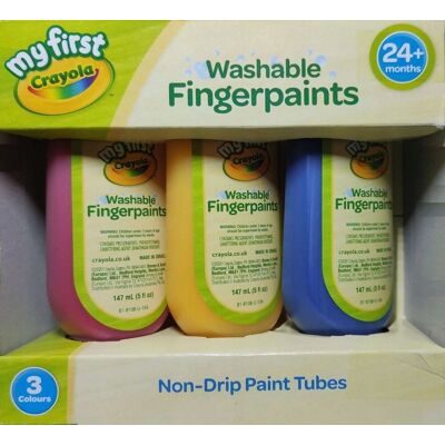 Farbki Crayola Farby do Malowania Palcami Zmywalne Farbki Crayola Farby do Malowania Palcami Zmywalne