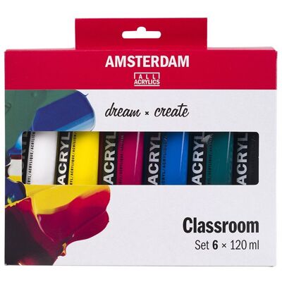 Zestaw Farb Akrylowych Royal Talens Amsterdam - Zestaw Edukacyjny Zestaw Farb Akrylowych Royal Talens Amsterdam - Zestaw Edukacyjny