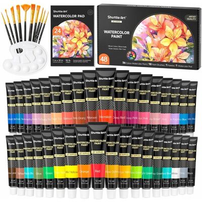 Inny producent Farby akwarelowe Shuttle Art wielokolorowy 36 szt. 1 ml Inny producent Farby akwarelowe Shuttle Art wielokolorowy 36 szt. 1 ml